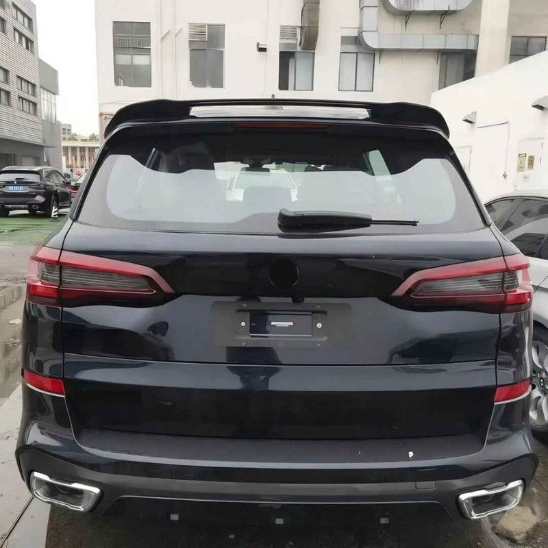 Car Craft Compatible With Bmw X5 G05 2019-2025 Rear Trunk Wing Boot Lip Roof Spoiler Df Style Carbon Fiber Look