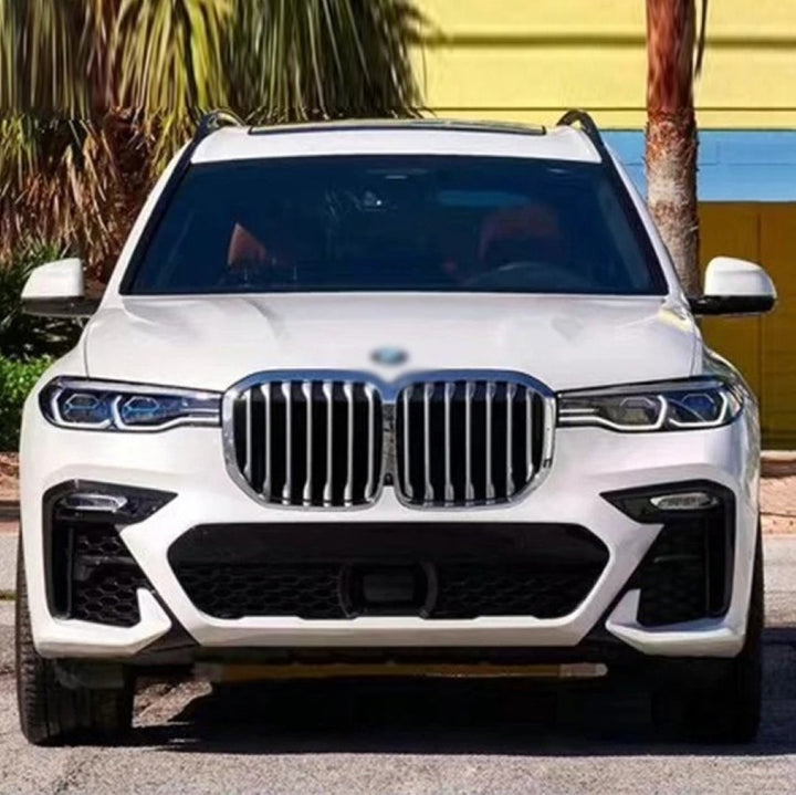 Car Craft Compatible With Bmw X7 G07 2019-2022 Front Bumper Upgrade Convert To M Sport M Performance M Tech Mt Bodykit Body Kit Bumper Gc G07 002
