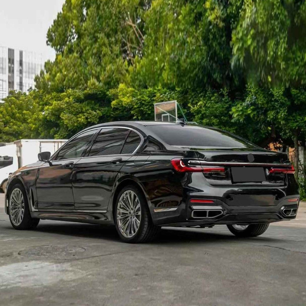 Car Craft Compatible With Bmw 7 Series G11 G12 2019-2022 Rear Bumper Upgrade Convert To M Sport M740 Bodykit G11/12-006 Gc