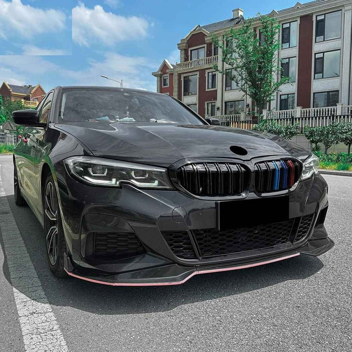 Car Craft Compatible With Bmw 3 Series G20 G21 Pre-facelift 2019-2022 Front Bumper Show Gril Glossy Black Three Colour