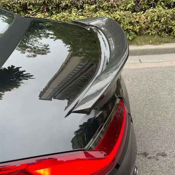 Car Craft Compatible With Bmw Z4 G29 2019-2025 Rear Trunk Wing Lip Boot Spoiler Splitter Real Carbon Fiber - CAR CRAFT INDIA