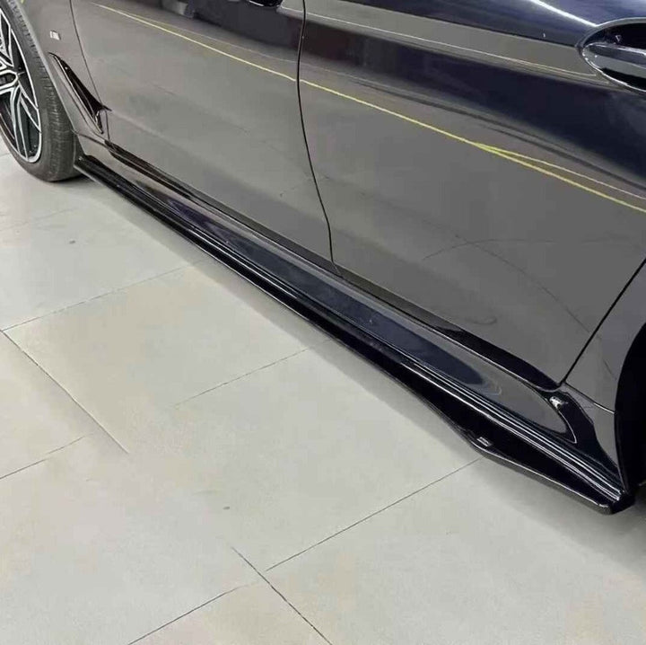 Car Craft Comptible With Bmw 5 Series G30 2018-2021 M Sport M5 Front Bumper Upgraded Bodykit Body Kit Skirts Splitter Front Rear Lip Diffuser Side Skirts Spoiler Trims Cannards Vten Style CC-9080