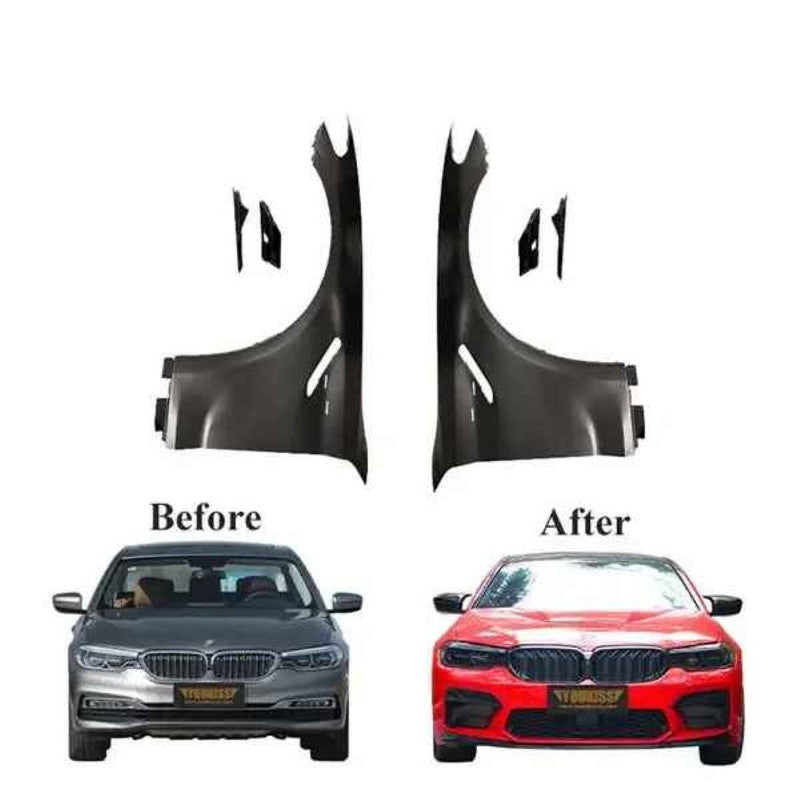Car Craft Compatible With Bmw 5 Series G30 2018-2024 M Performance M Sports Mt M5 Side Fender Fenders G30/38-044 Gc