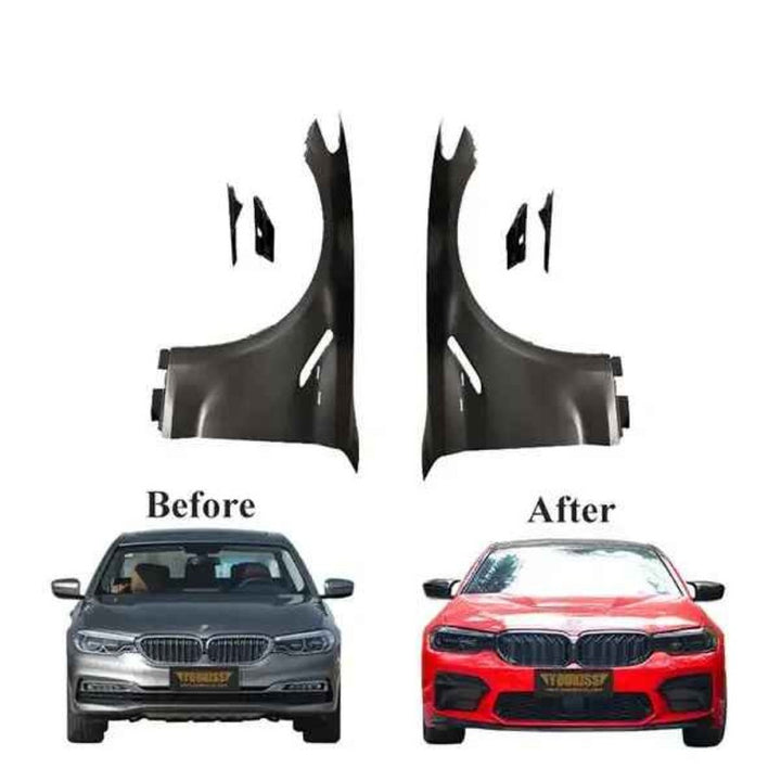 Car Craft Compatible With Bmw 5 Series G30 2018-2024 M Performance M Sports Mt M5 Side Fender Fenders G30/38-044 Gc