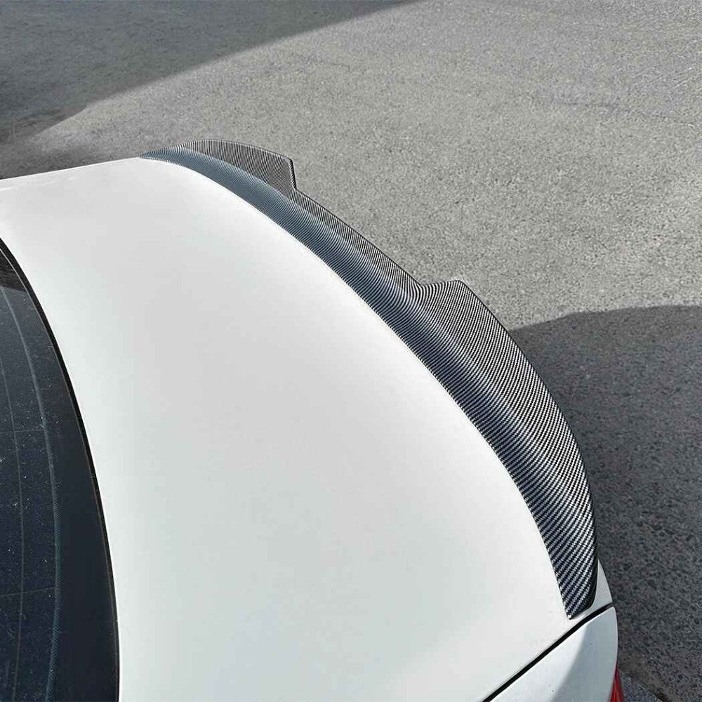Car Craft Compatible With Bmw 5 Series G30 2018-2024 Trunk Wing Lip Boot Rear Spoiler Psm Style AR-BMW-045 CC-2429 ZST-1220 GB Glossy Black