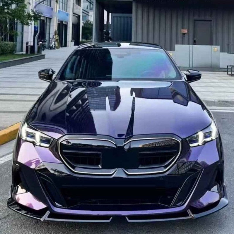 Cacar Craft Compatible With Bmw 5 Series G60 2024+ Aero Kit M Sports Mt Mp M5 Front Bumper Bodykit Front Rear Lip Splitter Skirts Mirror Cover Side Skirts Diffuser Spoiler Carbon Fiber Look Gc