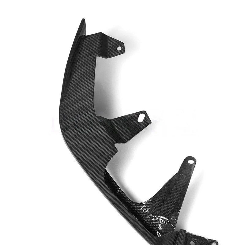 Car Craft Compatible With Bmw 5 Series G60 2024+ Mp M Performance M Sport Front Bumper Lip Splitter Skirt Gc G60 68 007 008 Cf Carbon Fiber Look