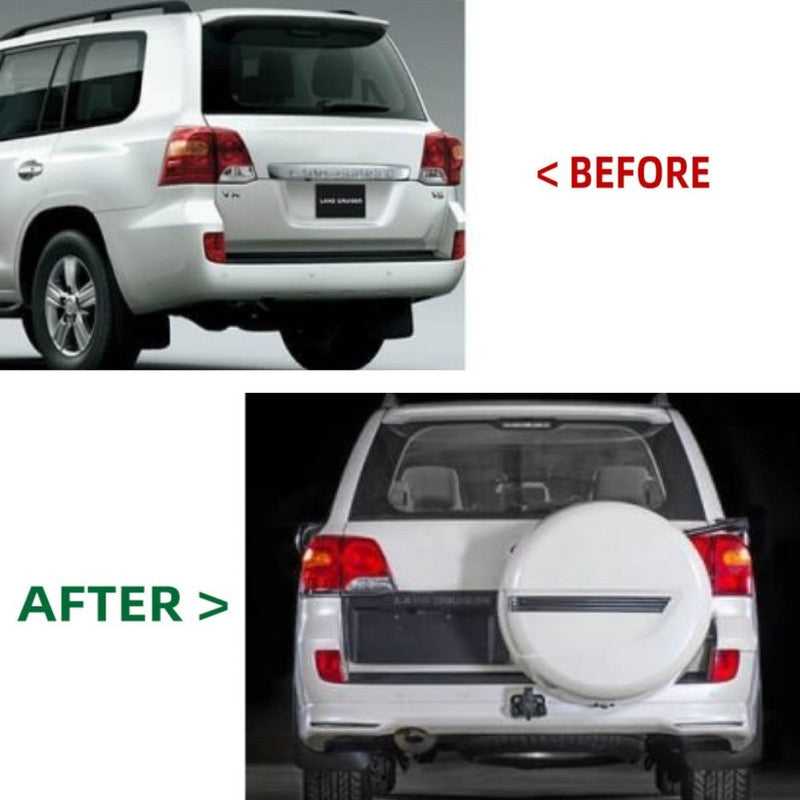 Car Craft Compatible With Toyota Land Cruiser Lc200 2008-2015 Upgrade Facelift Convert Bodykit Front Rear Bumper Lip Side Trim Grill Skirt Splitter Trim F047
