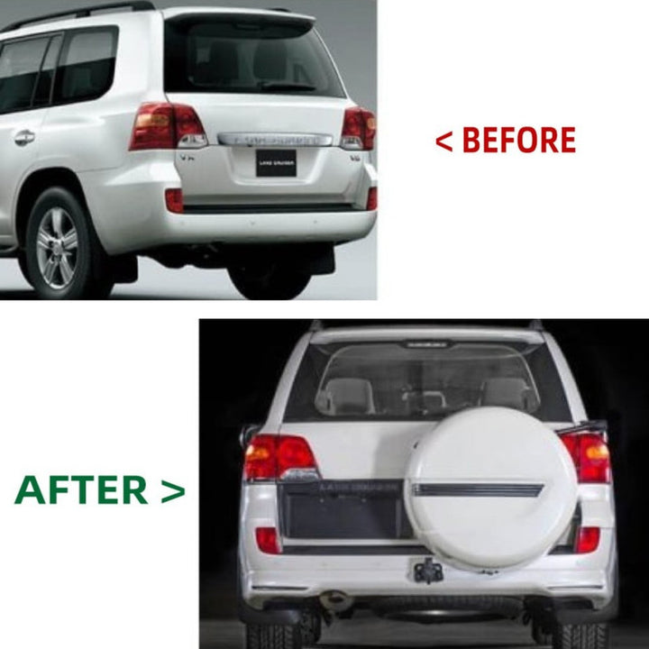 Car Craft Compatible With Toyota Land Cruiser Lc200 2008-2015 Upgrade Facelift Convert Bodykit Front Rear Bumper Lip Side Trim Grill Skirt Splitter Trim F047