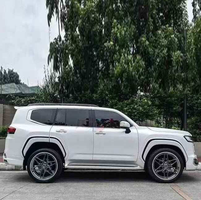 Car Craft Compatible With Toyota Land Cruiser Lc300 Lc 300 2022-2025 Side Fender Wheel Arch Trim Panel