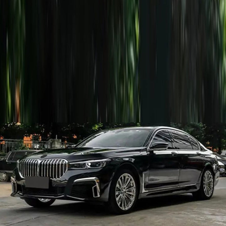 Car Craft Compatible With Bmw 7 Series G12 2019-2022 Front Rear Bumper Upgrade Convert To M Sport M7 M760 Style Bodykit Body Kit Bumper Side Skirt Rear After Lip Diffuser Exhasut Pipe Tips Gc G11 12 016