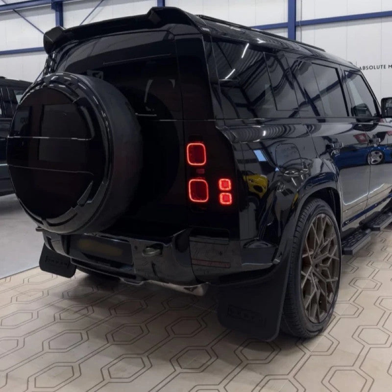 Car Craft Compatible With Range Land Rover Defender L663 2020-2025 90 110 130 Upgrade Convertion Bodykit Urban U Style Wheel Rim Tyre Mudflap Mud Flap