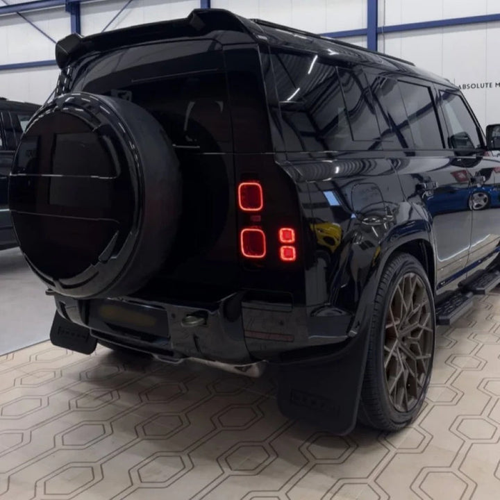 Car Craft Compatible With Range Land Rover Defender L663 2020-2025 90 110 130 Upgrade Convertion Bodykit Urban U Style Wheel Rim Tyre Mudflap Mud Flap