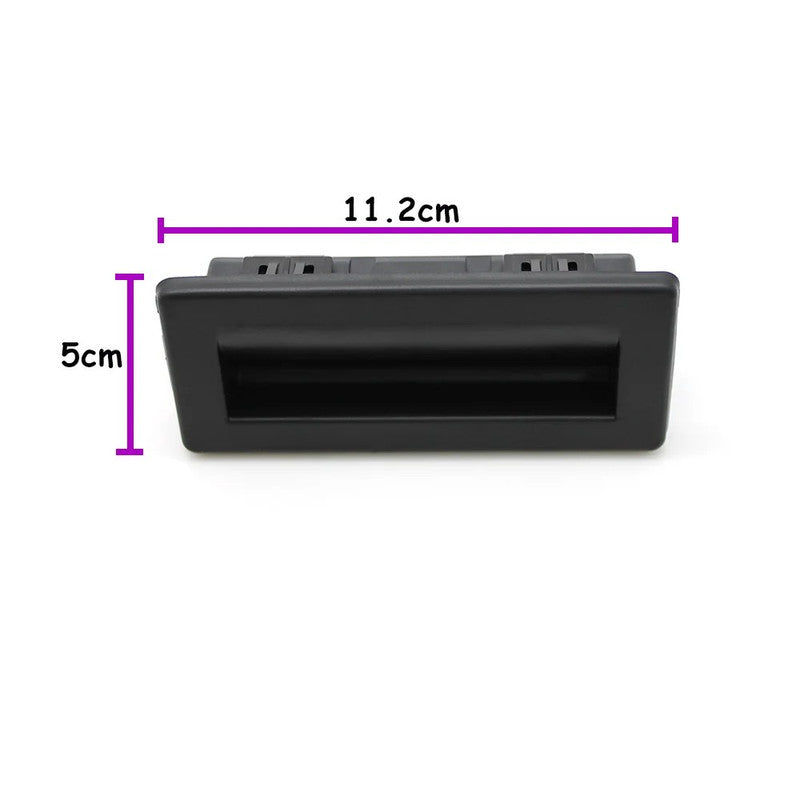 Car Craft Compatible With Skoda Superb Octavia Yeti A4 Volkswagen Touran Tiguan Teramont Lavida C-trek Caddy 2016-2023 Tailgate Trunk Switch Handle Release Switch Boot Lid Hatch Latch 3v0827566 CC-9683 - CAR CRAFT INDIA