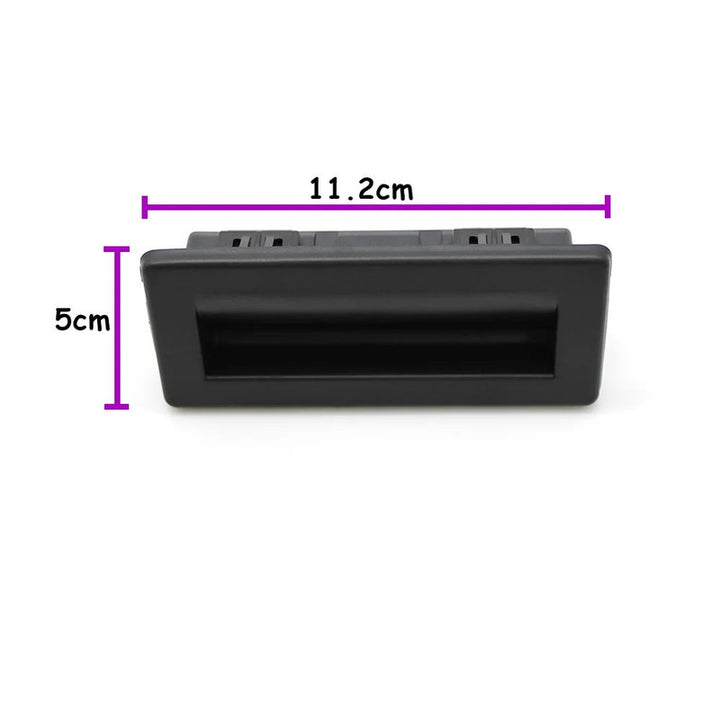Car Craft Compatible With Skoda Superb Octavia Yeti A4 Volkswagen Touran Tiguan Teramont Lavida C-trek Caddy 2016-2023 Tailgate Trunk Switch Handle Release Switch Boot Lid Hatch Latch 3v0827566 CC-9683 - CAR CRAFT INDIA