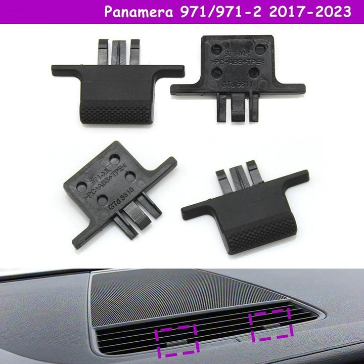 Car Craft Compatible With Porsche Panamera 971 971-2 2017-2023 Car Interior Front Dashboard Speaker Cover Ac Air Vent Grille Slider Clip Right 971858122d7x0-mr CC-9682 - CAR CRAFT INDIA