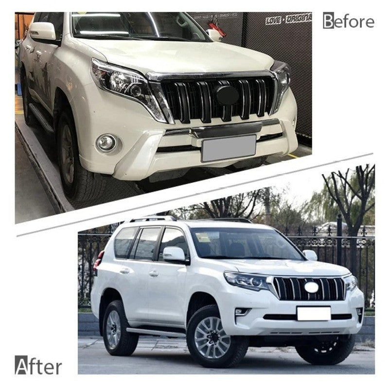 Car Craft Compatible With Toyota Land Cruiser Prado Fj150 2010-2017 Upgrade Facelift Convert To 2018 Oem Style Bodytkit Front Rear Bumper Hood Fender Trunk Headlight Taillight Side Trim Grill Lip Skirt Splitter F078