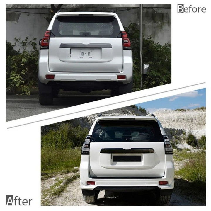 Car Craft Compatible With Toyota Land Cruiser Prado Fj150 2022 Upgrade Facelift Convert To Modellista Style Bodykit Front Rear Bumper Lip Side Trim Grill Skirt Splitter Trim F171