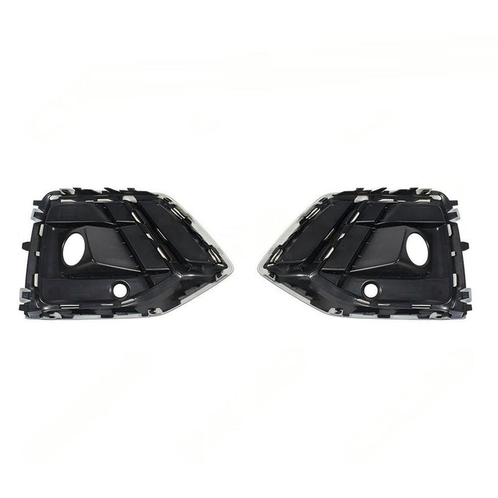 Car Craft Compatible With Audi Q5 2021-2025 Upgraded Rsq5 Sq5 Front Bumper Fog Lamp Light Grill With Cover Q5-012 Gc