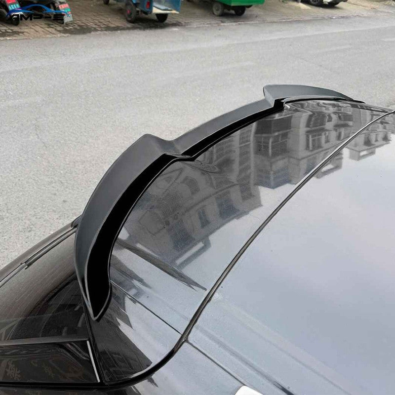 Car Craft Compatible With Audi Q7 Rsa7 Mk2 2016-2021 Rear Trunk Wing Boot Lip Roof Spoiler Zst-1501 Gb Glossy Black