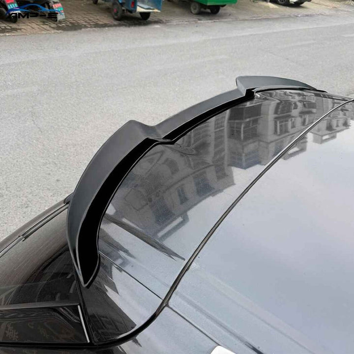 Car Craft Compatible With Audi Q7 Rsa7 Mk2 2016-2021 Rear Trunk Wing Boot Lip Roof Spoiler Zst-1501 Gb Glossy Black