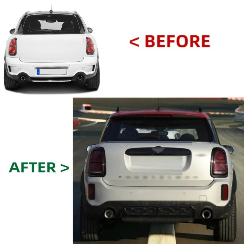 Car Craft Compatible With Bmw Mini Cooper Countryman R60 2011-2016 Upgrade Convert To Jcw Style Bodykit Front Rear Bumper Side Skirts Splitter Lip Grill Kt-minictrm-025 - CAR CRAFT INDIA