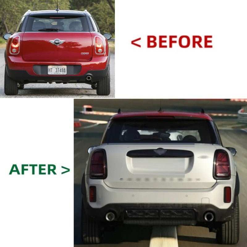 Car Craft Compatible With Bmw Mini Cooper Countryman R60 2017-2023 Upgrade Convert To Jcw Style Bodykit Front Rear Bumper Side Skirts Splitter Lip Grill Kt-minictrm-024 - CAR CRAFT INDIA