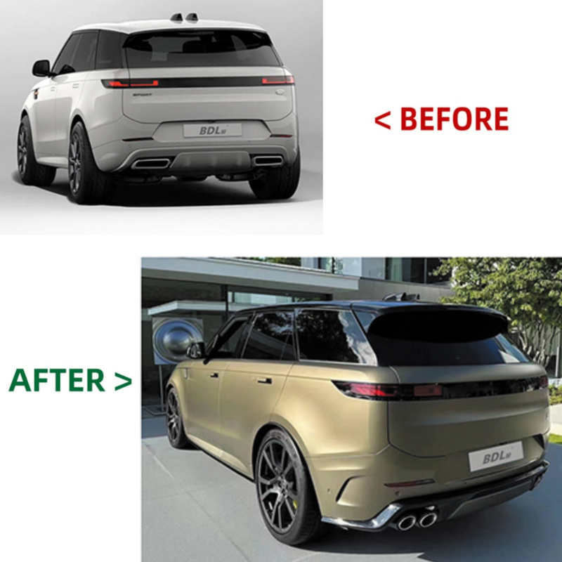 Car Craft Compatible With Land Range Rover Sport Rrs 2023+ L461 Upgrade To Sva Bodykit Bumper Grill Diffuser Exhaust Tip Pipe