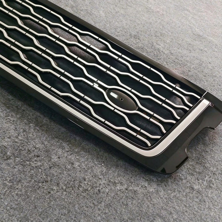 Car Craft Compatible With Land Range Rover Vogue Rrv 2018-2022 Front Bumper Show Grill Silver - CAR CRAFT INDIA