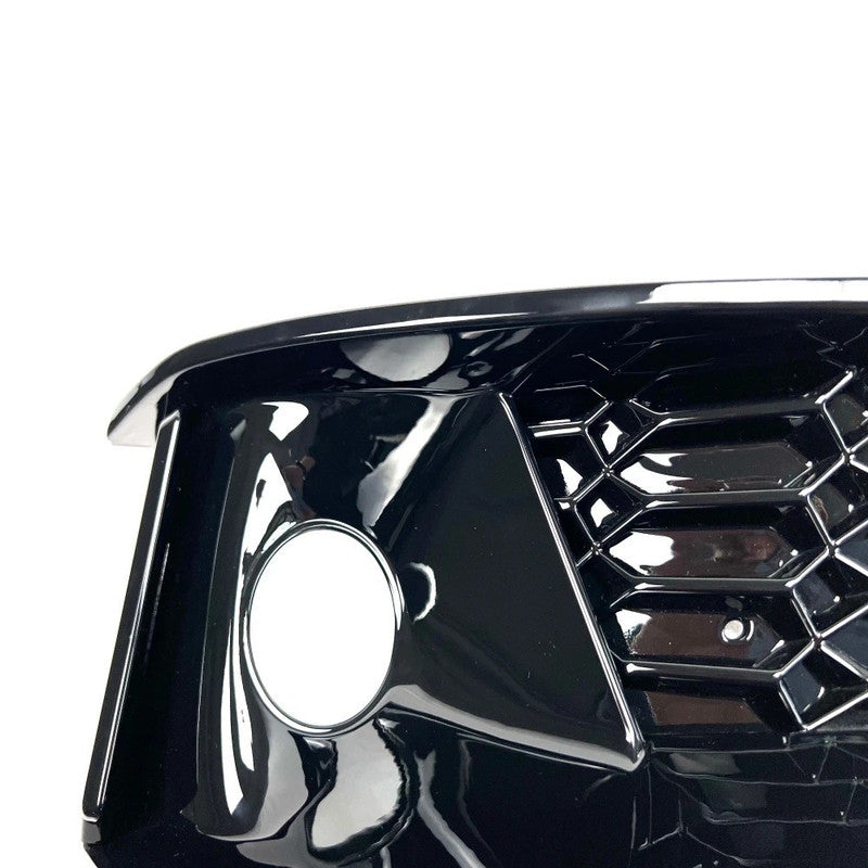 Car Craft Compatible With Audi A4 B9 2020-2022 Rs4 Bumper Fog Lamp Light Grill Cover Frame Black 8w0807682ast94 Rsu