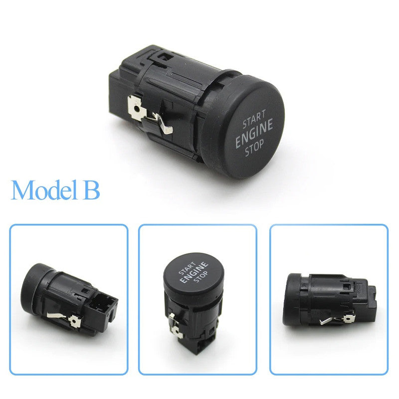 Car Craft Compatible With Skoda Superb 2016-2023 Kodiaq 2016-2023 Karoq 2018-2023 Kamiq 2018-2023 Car Engine Ignition Start Stop Switch Button Assembly 3vd905217 Model B CC-9680 - CAR CRAFT INDIA