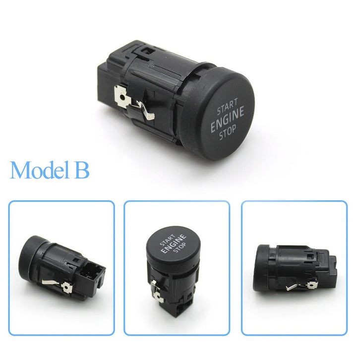 Car Craft Compatible With Skoda Superb 2016-2023 Kodiaq 2016-2023 Karoq 2018-2023 Kamiq 2018-2023 Car Engine Ignition Start Stop Switch Button Assembly 3vd905217 Model B CC-9680 - CAR CRAFT INDIA
