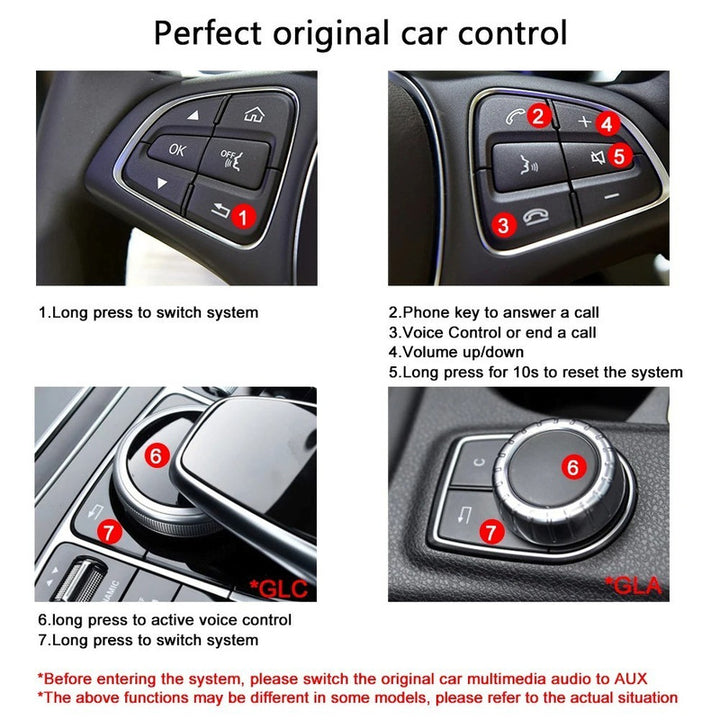 Car Craft Compatible With Volvo S60 2015-2019 V40 V60 Xc60 Upgrade To Wireless Apple Carplay Android Auto Adapter Carplay Box With Screeen Mirror Link Google Maps For Internet Regular Screen CC-9587