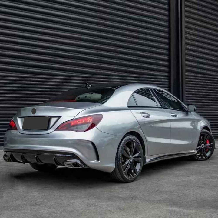 Car Craft Compatible With Mercedes Benz Cla Class W117 C117 X117 2013-2019 Side Skirt Splitter Running Board Upgrade Convert To Amg Amga45 Side Skirt Gc W176-007