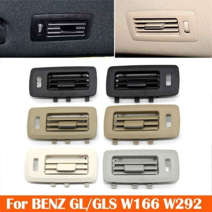 Car Craft Compatible With Mercedes Benz Gl Gls W166 X166 2012-2018 Rear Roof Ac Air Vent Grill Slider 16683016541b88 Creamy Oyster CC-10664