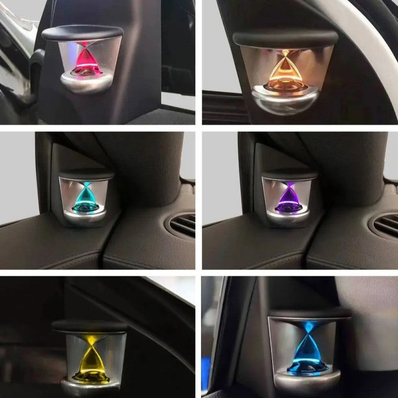 Car Craft Compatible With Mercedes Benz Ml Gl Gle Gls W166 Cls 2012-2019 Illuminated Led Ambient Door Tweeter Speaker Audio Cover Hour Glass A-pillar Loudspeaker Trim Ambient Light 12 Color - CAR CRAFT INDIA