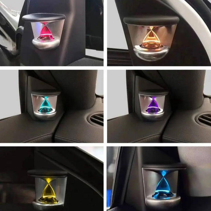 Car Craft Compatible With Mercedes Benz Ml Gl Gle Gls W166 Cls 2012-2019 Illuminated Led Ambient Door Tweeter Speaker Audio Cover Hour Glass A-pillar Loudspeaker Trim Ambient Light 12 Color - CAR CRAFT INDIA