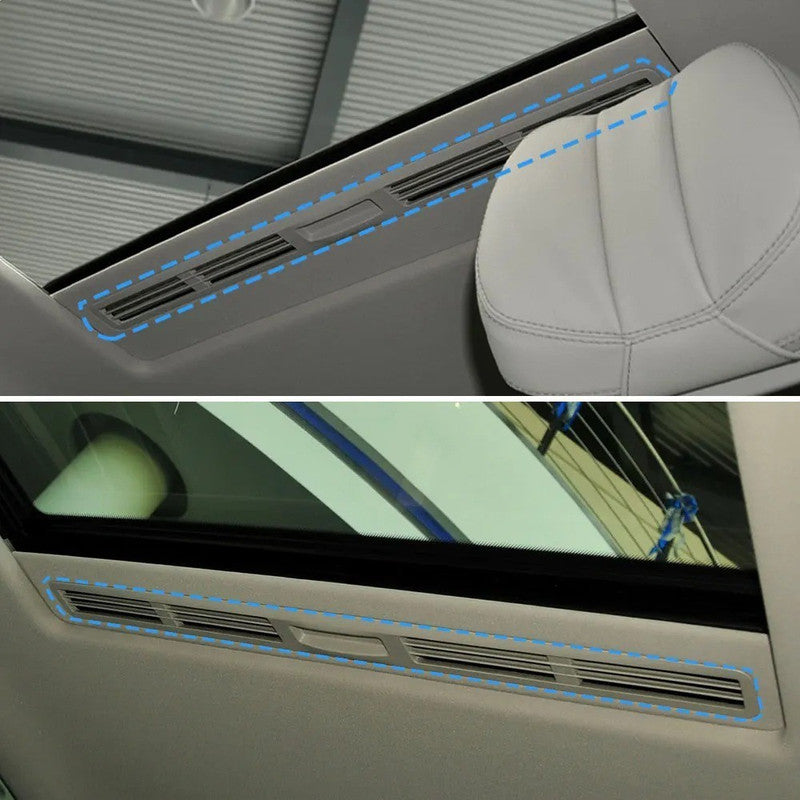 Car Craft Compatible With Mercedes Ml Gl Gle Gls W166 X166 2012-2019 Cls W218 Headliner Ventilation Louver Interior Roof Sunroof Slide Handle Trim Tray 1667840000 7e94 Dark Gray - CAR CRAFT INDIA