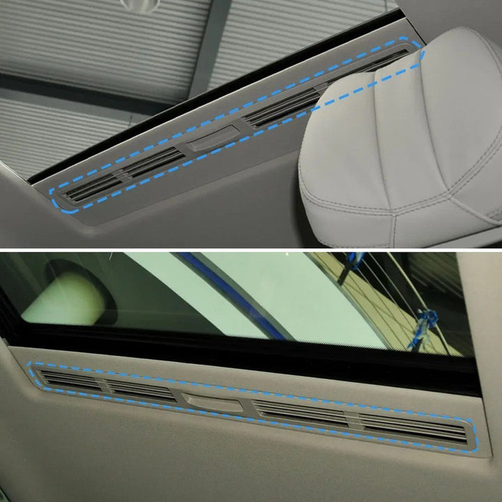 Car Craft Compatible With Mercedes Ml Gl Gle Gls W166 X166 2012-2019 Cls W218 Headliner Ventilation Louver Interior Roof Sunroof Slide Handle Trim Tray 1667840000 7e94 Dark Gray - CAR CRAFT INDIA