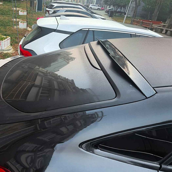 Car Craft Compatible With Mercedes Benz Gle Coupe W167 X167 C167 2020+ Rear Trunk Wing Boot Lip Roof Spoiler Zst-1487 Cf Carbon Fiber Look
