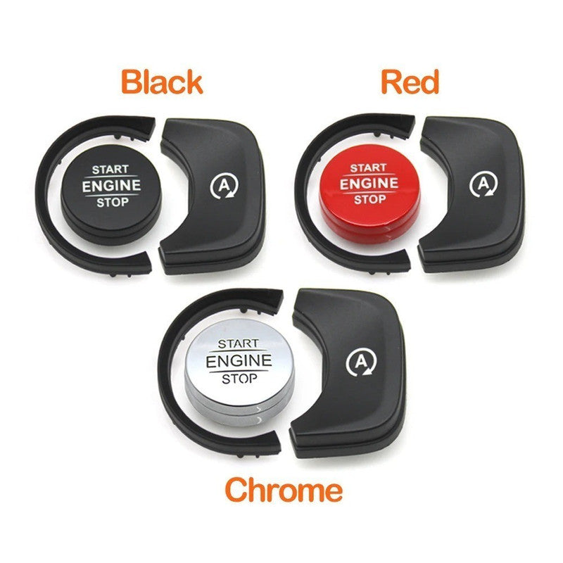 Car Craft Compatible With Mercedes Benz Gle Gls X167 W167 2020–2026 G Class G Wagon W463 W465 2019–2026 Engine Start Stop Switch Button Cover Trim Strip 1679054901-e CC-11237