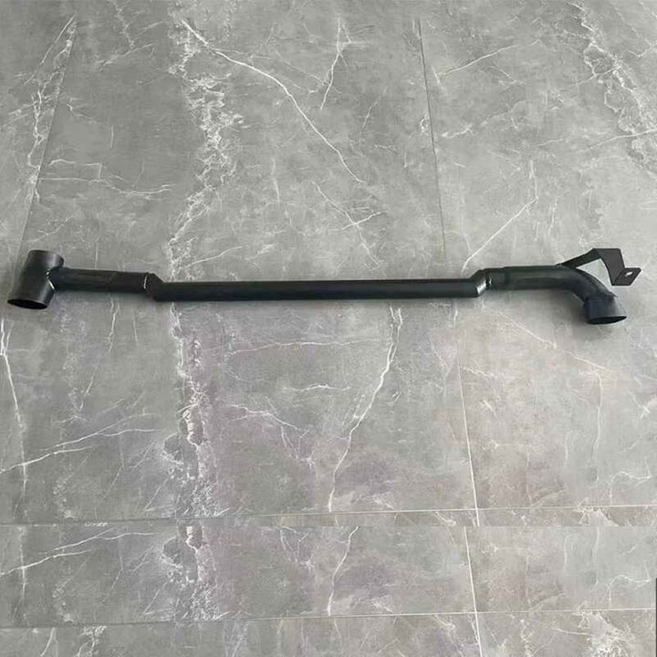 Car Craft Compatible With Mercedes Benz C Class W206 2022-2025 Rear Bumper Upgrade Convert To Amg Amg C63 Exhaust Tip Pipe Black Gc W206-007