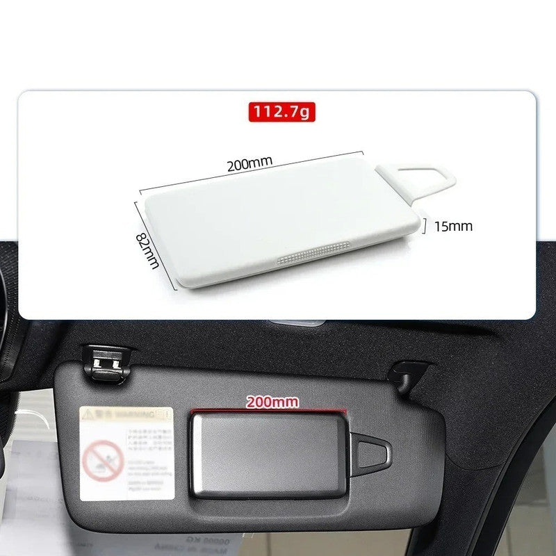 Car Craft Compatible With Mercedes Benz C Class W206 2023-2025 Car Sun Shade Visor Sunvisor Mirror Internal Makeup 20681069021d37 White Left CC-9047