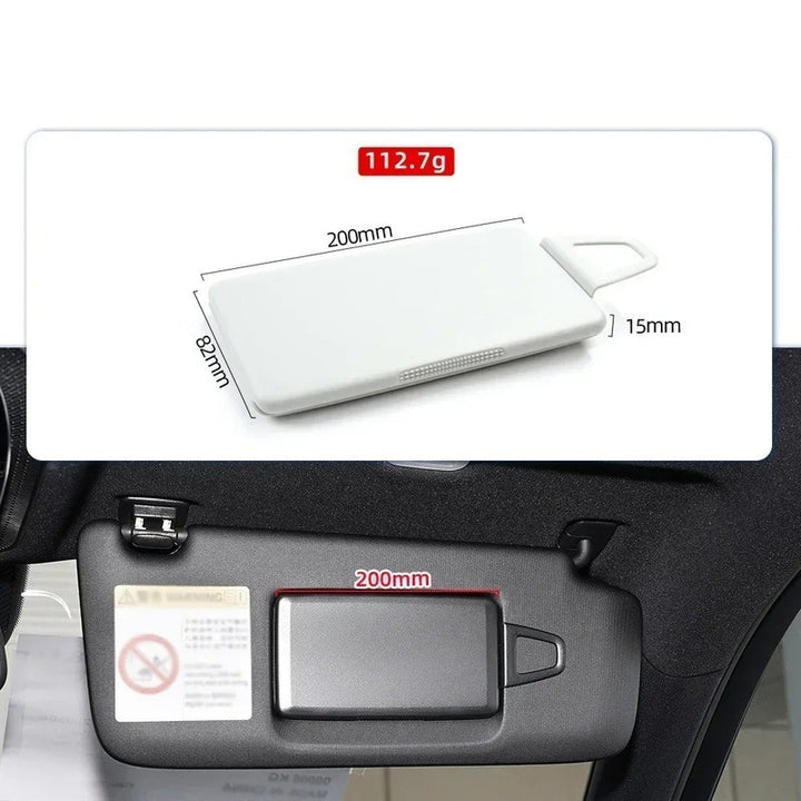 Car Craft Compatible With Mercedes Benz C Class W206 2023-2025 Car Sun Shade Visor Sunvisor Mirror Internal Makeup 20681069021d37 White Left CC-9047