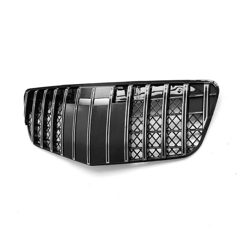 Car Craft Compatible With Mercedes Benz E Class W211 2007-2009 Front Bumper Upgrade Convert To Amg C63 Show Grill Gtr Black