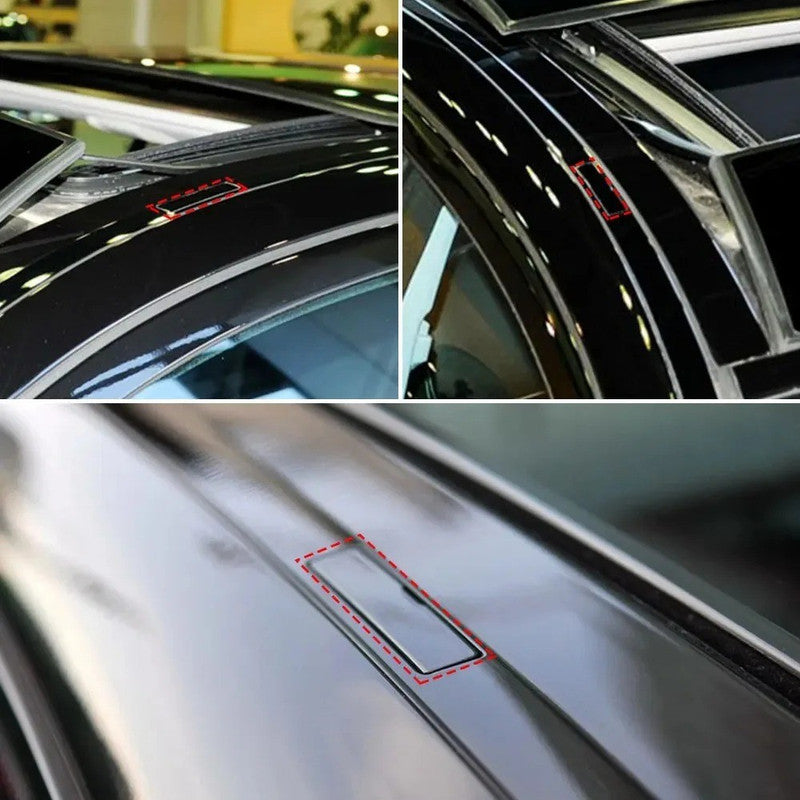 Car Craft Compatible With Mercedes Benz E Classs W211 2003-2008 Roof Rail Racks Cap Cover Shell Roof Side Garnish Lid Luggage Rack Cover 2116903162 Unpainted