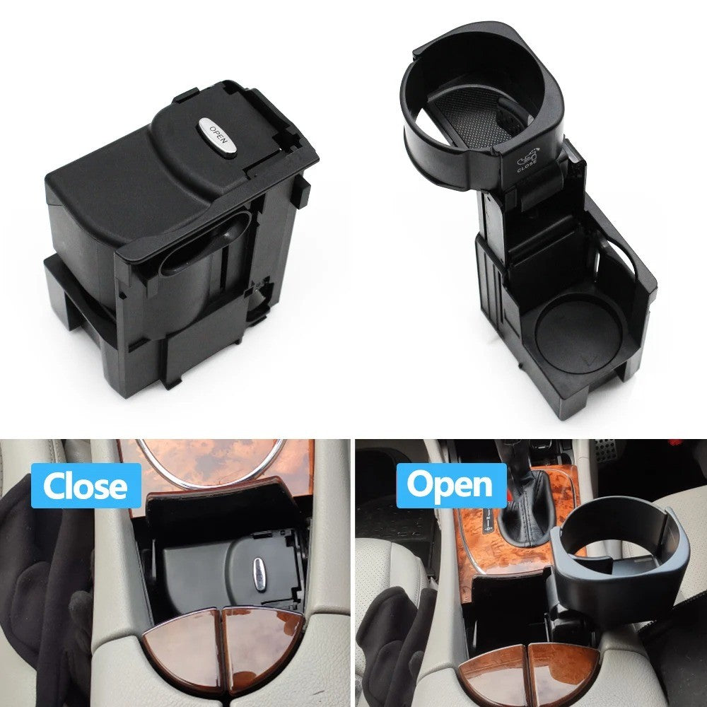 Car Craft Compatible With Mercedes Benz E Class W211 2003-2008 Cls Class W219 2005-2009 Car Center Console Insert Drinks Cup Holder 2116800014