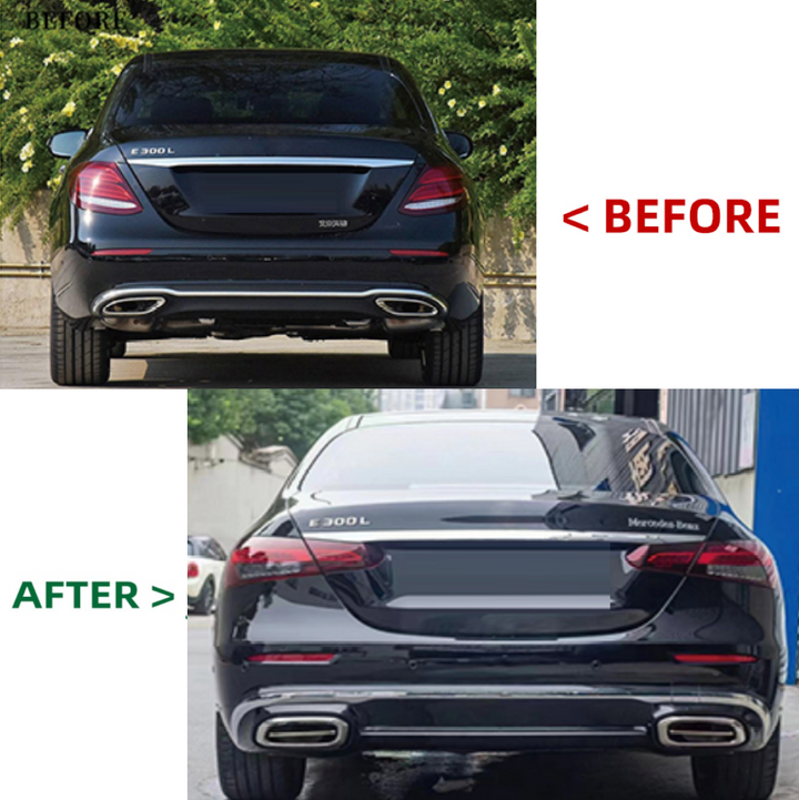 Car Craft Compatible With Mercedes Benz E Class W213 2016-2020 To W213 Lci 2021+ Maybach Upgrade Facelift Conversion Bodykit Bumper Hood Headlight Taillight CC-6361