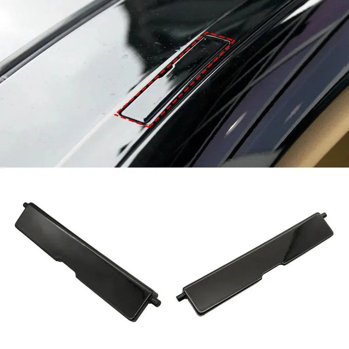 Car Craft Compatible With Mercedes Benz S Classs W221 2006-2013 Roof Rail Racks Cap Cover Shell Roof Side Garnish Lid Luggage Rack Cover 2216900980 Unpainted