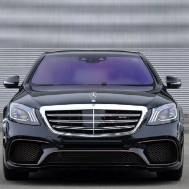 Car Craft Compatible With Mercedes Benz S Class W222 Lci 2018-2020 Upgrade Convert To S Class S65amg Amg65 S65 Amg Front Bumper Bodykit Skirt Splitter Trim Gc W222-008
